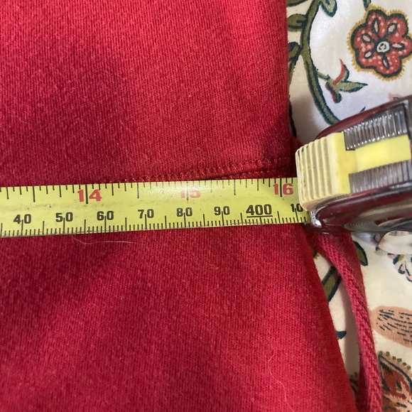 Ann Taylor Loft Red 100% Cotton dress - Picture 5 of 7